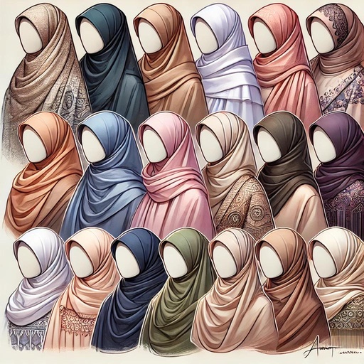 New Self Design Shawl Without Cap
