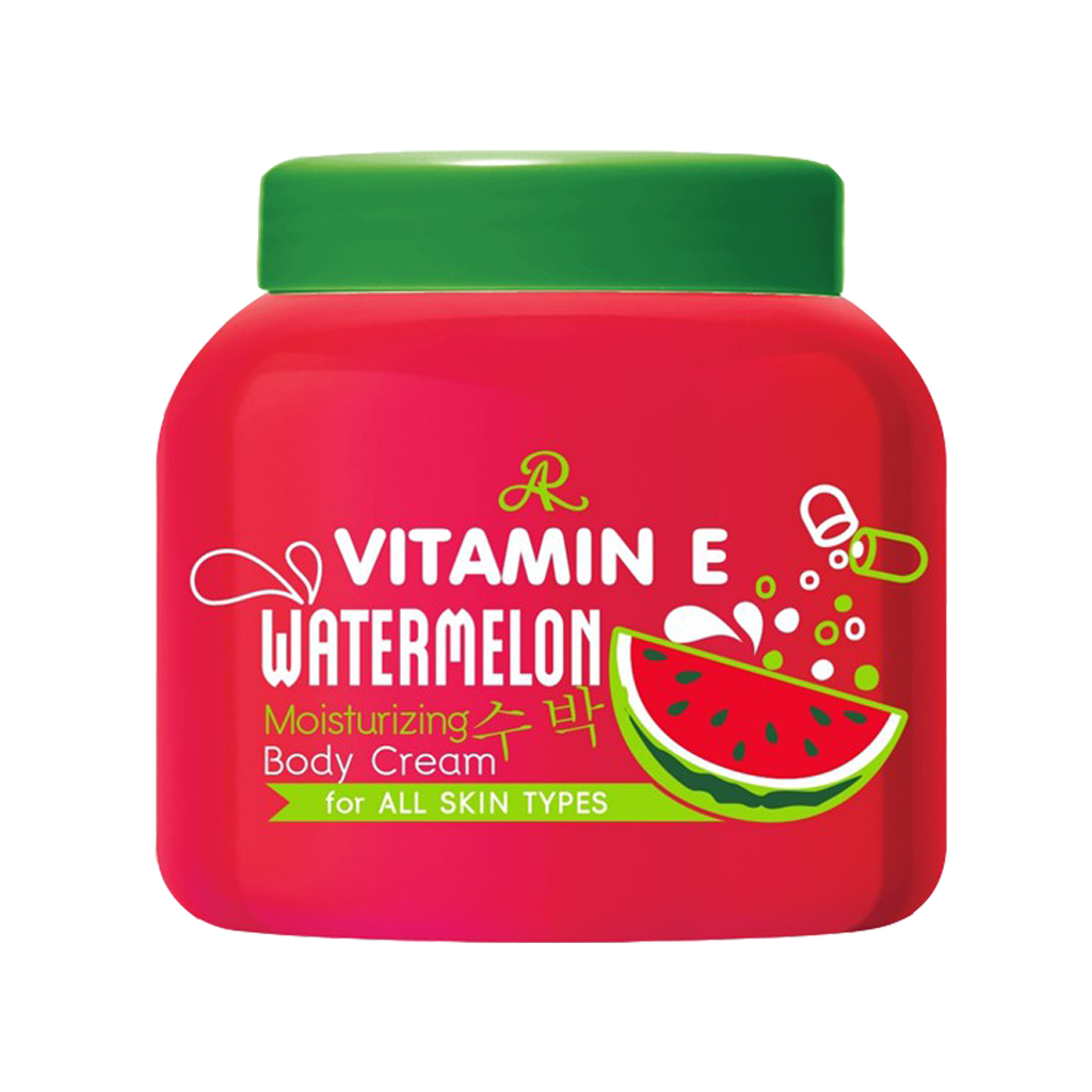 Aron Vitamin E Watermelon Moisturizing Body Cream - 200g