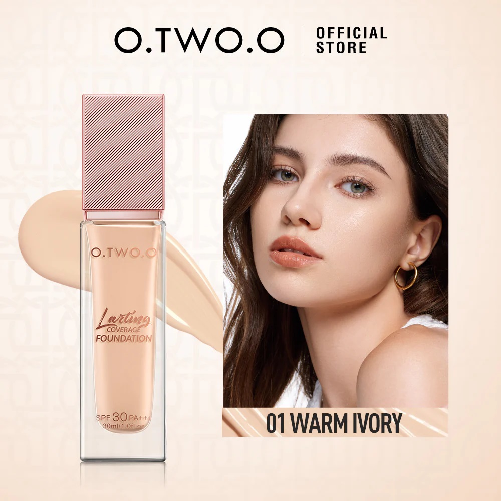 O.TWO.O New High Quality Oil Control Matte Finish Liquid Foundation - 30ml