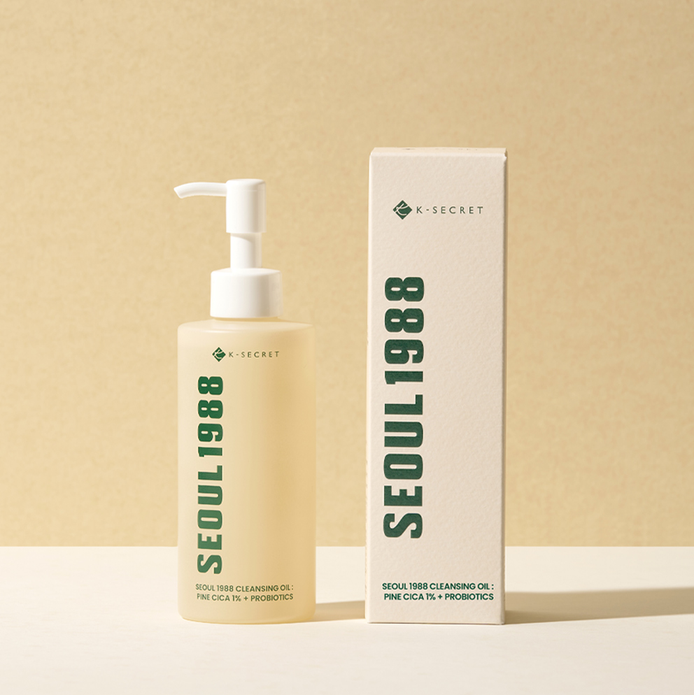 Ksecret SEOUL 1988 Cleansing Oil : Pine Cica 1% + Probiotics - 200ml
