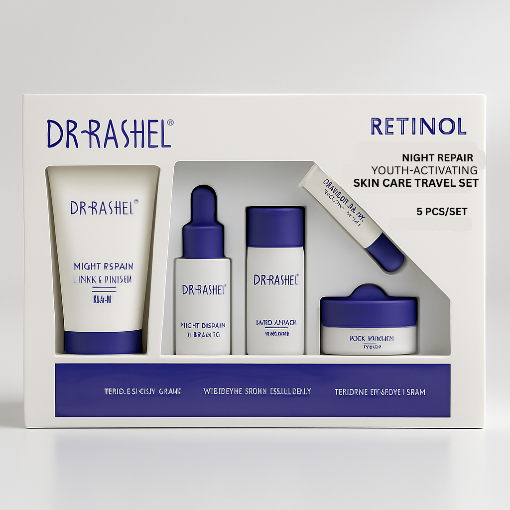 Dr.Rashel Retinol Night Repair Youth-Activating Skin Care Travel Set