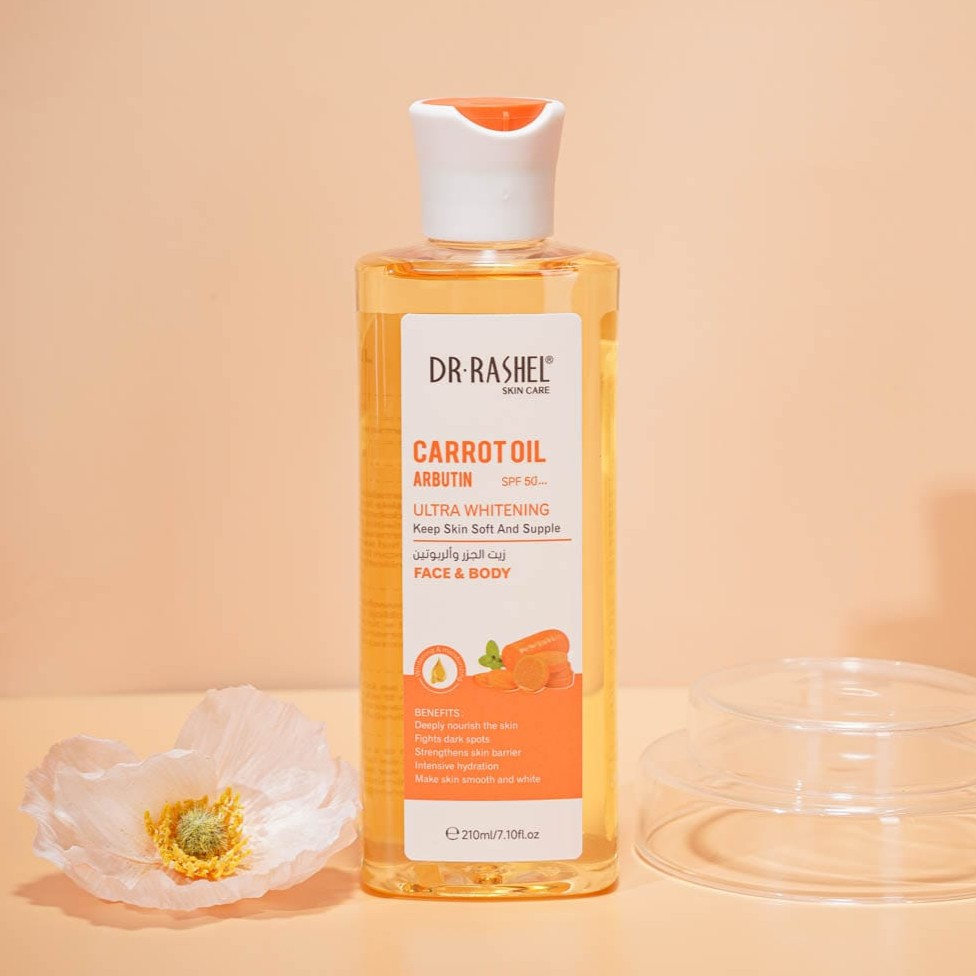 Dr. Rashel Carrot Oil & Arbutin Ultra Whitening Face & Body
