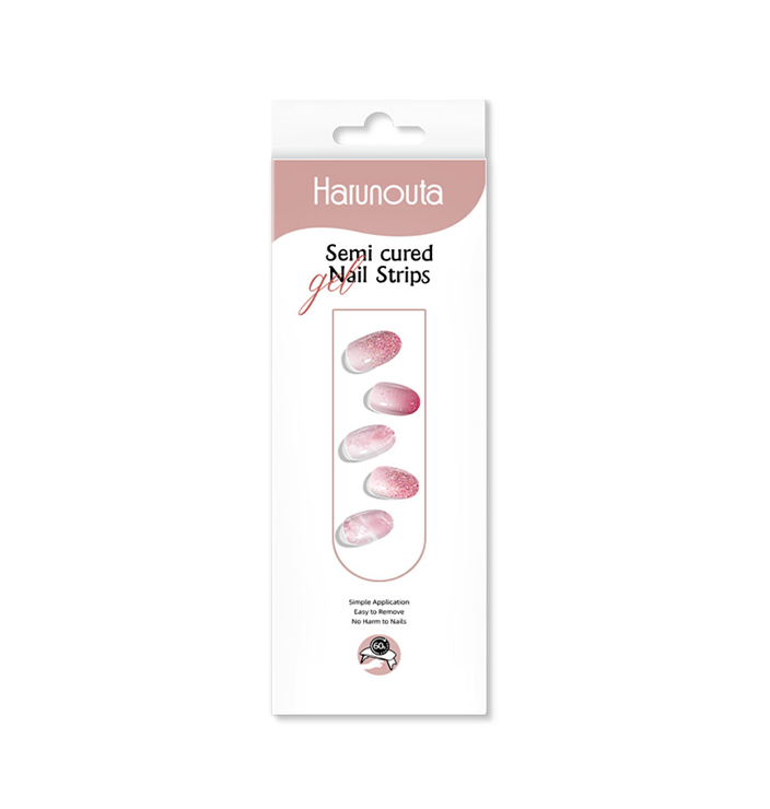 Harunouta Semi Cured Nail Strips - C0002