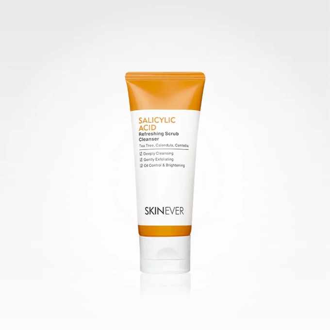 Skinever Salicylic Refreshing Scrub Cleanser - 75ml