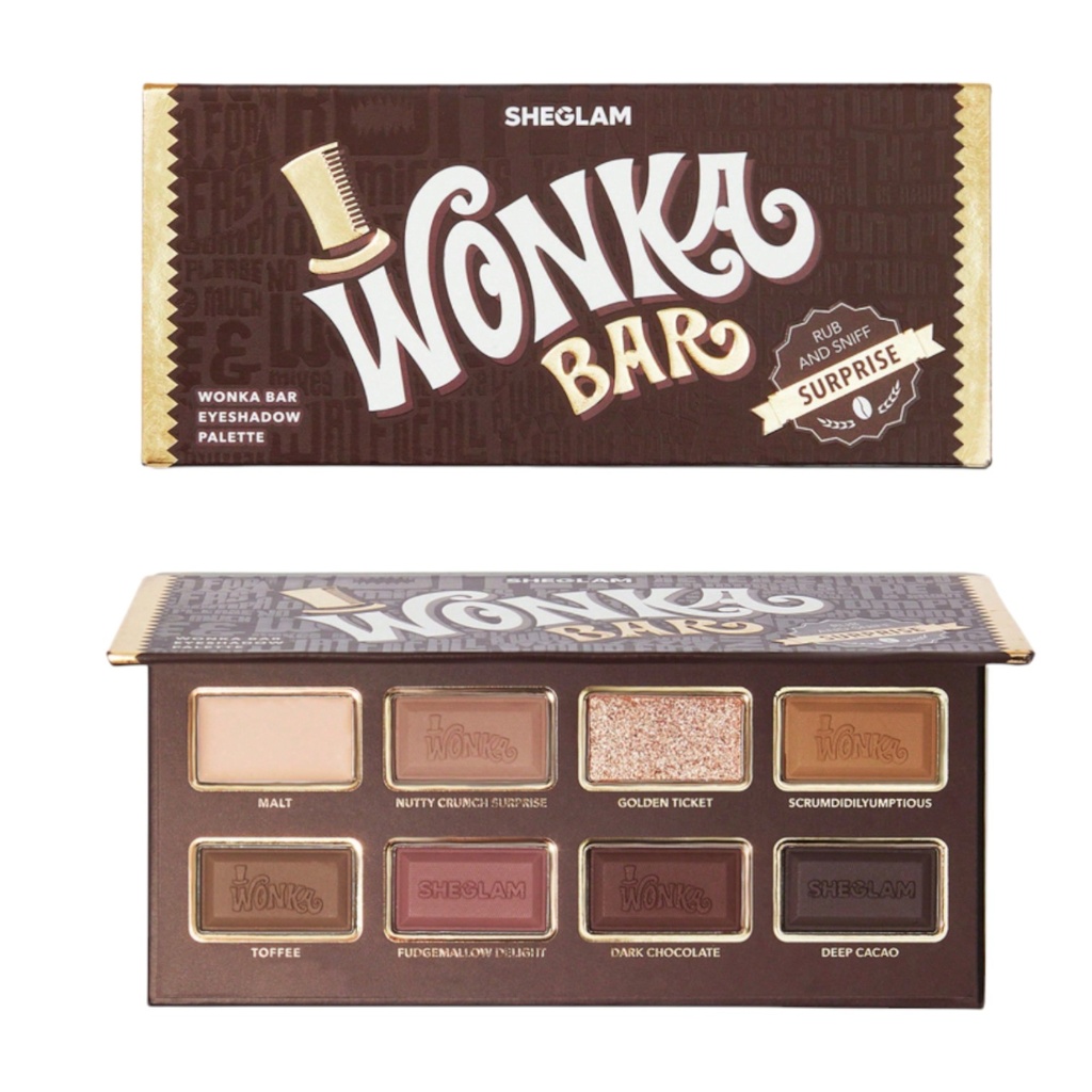 SHEGLAM Willy Wonka Bar Eyeshadow Palette