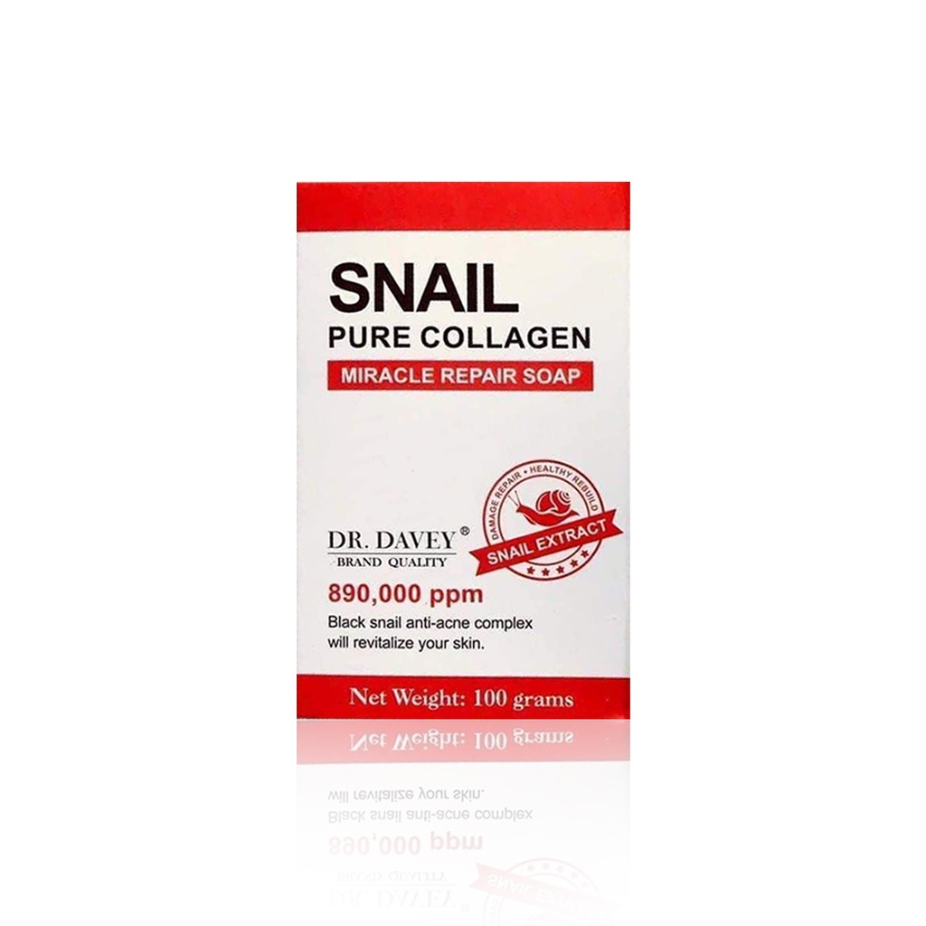 Dr.Davey Snail Pure Collagen Miracle Repair Soap - 100g