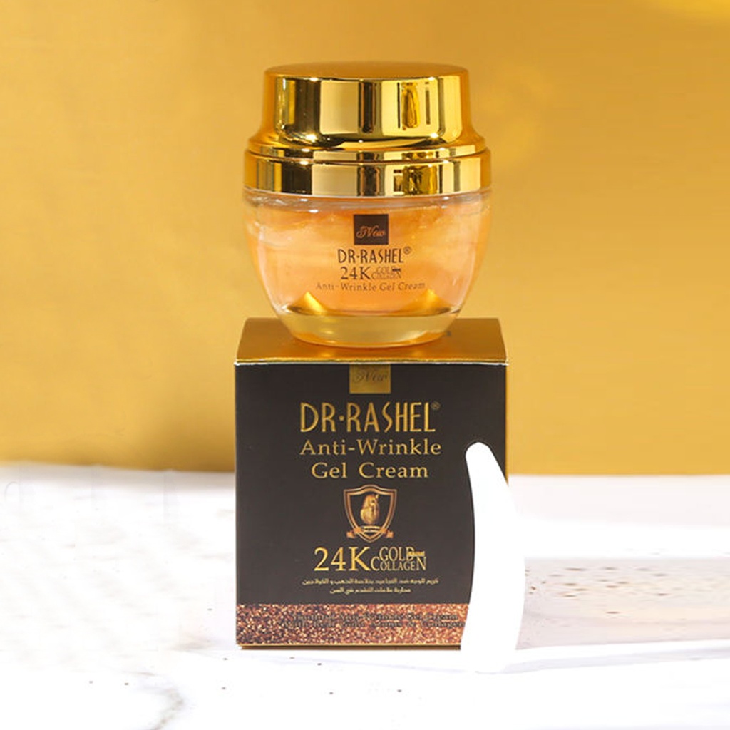 Dr.Rashel Anti-wrinkle Gel Cream 24k Gold And Collagen - 50ml