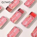 O.TWO.O  Multiple Uses Face Blusher High Pigment Makeup Cream for Cheek Lips Eyes - 10g