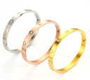 Oval Bangle Bracelet