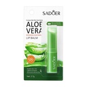 Sadoer Aloe Vera Refreshing Moisturizing Lip Balm - 2.7g