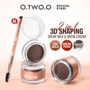 O.two.o 2 IN 1 Eyebrow Wax Brow Cream Eyebrow Enhancer Supplier - 4.5g + 3.8g
